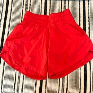 Lululemon Track That High-Rise Lined Shorts